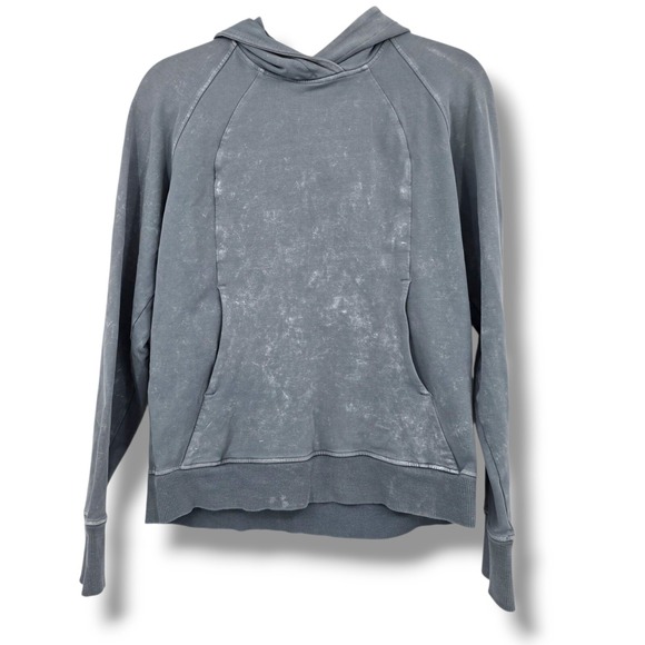 Lululemon Hoodie Pullover Athleisure Everyday‎ Wear Comfy Size 4 Stained - Picture 1 of 13